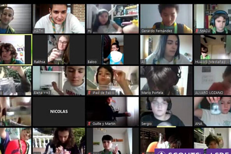 Reunión scouts